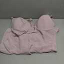 Decorus Women's Low Back Full Deep Plunge Strapless Bodysuit Mid Thigh Backless Shapewear Tummy Control Shaping Body Shaper (XX-Large, Pink)