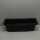 Apollo Exports International 24" Adjustable Railing Planter, Black