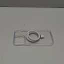 TORRAS Magnetic Ostand for iPhone 15 Pro Max Case, [Military Grade Drop Tested][Compatible with MagSafe][Build in Kickstand] Clear Slim Hard Back Soft Edge Anti-Fingerprint 6.7" 2023, Clear