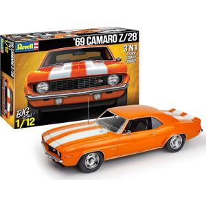Revell 12812 1969 Chevy Camaro Z/28 1:12 Scale 175-Piece Skill Level 5 Model Building Kit