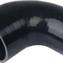 Ucreative 90 Degree Elbow 3.5" to 4.0" (89mm to 102mm) 4-Ply High Performance Coupler Silicone Hose