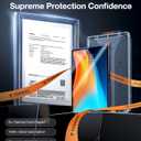 TORRAS for iPad Pro 11 Inch Screen Protector M5 2025& M4 2024, Military Grade Shatterproof, TOP 9H+ Tempered Glass, One-Pull Installation, Anti-Scratch, Bubble Free, Apple Pencil Compatible, HD Clarity
