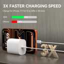 iPhone 17 16 15 Charger Fast Charging, 10 FT Long USB C Charger Cord with 20W Type C Fast Phone Charging Block for iPhone 17/17 Pro/17 Pro max/Air, for iPhone 16 15 Pro Max Plus, iPad, Android