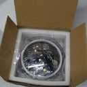 CO LIGHT 5-3/4 5.75 inch LED Halo Motorcycle Headlight Hi/Lo Beam White/Amber DRL Led Projector Sealed Beam Headlight 1PC