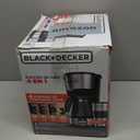 BLACK+DECKER CM0755S 4-in-1 5-Cup Coffee Station Coffeemaker, Stainless Steel