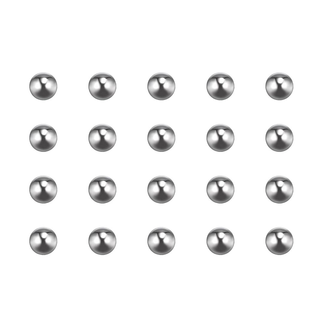 uxcell 1000pcs 4mm 201 Stainless Steel Bearing Balls G200 Precision