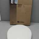Bemis 730SLEC Slow Close Toilet Seat, Easy Clean Hinges and Durable Plastic Seat, Made in USA, Round, White