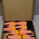8 Pack Mega Missile Refill with Carrying Strap - Toy Rocket Launcher Ammo for Nerf N-Strike Elite Series