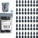 toolant 1 Inch Phillips Bit#2 Magnetic Anti Slip Impact Screwdriver Bits Set,45pcs Insert S2 Steel PH2 Driver Dit Set with CNC Machined Tips for Power Drill