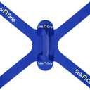 Poster Board Handle, Full-Size, 3-Pack - Hold Sign with One Hand, Simple & Easy, Stick-On Handle, Foam Boards, Protests, Pickets, Sports, Teams, Rallies, Handheld, Strong, Comfortable