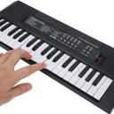 Electric Piano, 37 Keys Rechargeable Piano Keyboard, Microphone Recording Function, Children's Musical Instrument Toy
