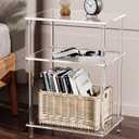 3 Tier Acrylic Side Table 31.5x11.5
