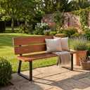 ark Bench Frames, Metal Bench Legs with Backrest Brackets
Integrated Heavy-Duty Metal Bench Bracket for DIY , Garden Seating, Porch Stool.(Excluding Wooden Boards and Screws)