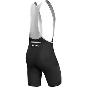 Logas Cycling Bib Shorts Men Cycling Shorts with Shoulder Straps Bike Biking Bibs with 4D Padding Breathable Quick-Dry (Large, Black)