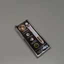 2 in 1 Eyebrow and Facial Hair Remover for Women Painless Flawless Electric Razor Epilator Trimmer Shaver with 18K Gold-Plated, USB Rechargeable, 360 LED for Eyebrow and Face Hair Removal (Crystal White)