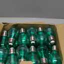 48 Pcs Christmas Colored LED String Light Bulbs Plastic Waterproof S14 Replacement Bulbs E26 Base 1 Watt LED Bulb for Indoor Outdoor String Lights Christmas Decoration(Red and Green) (Copper)