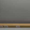 LazBlinds No Tools No Drill Cordless Zebra Blinds 36x72, Stone Grey