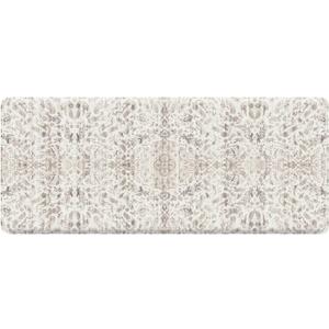 Nama Standing Mat  Anti-Fatigue Cushioned Kitchen Mats for Floor | Ergonomic Bounce-Back Foam Kitchen Mats | Anti-Fatigue Mats for Kitchen & Standing | Emile Latte | 30" x 72"