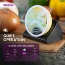 2 x Fanion Cordless Kitchen Prep Fan - Portable for Cutting Onions Without Tears - Cute Onion-Shaped Fanion for Comfortable Cooking & Meal Preparation - Portable and Battery Operated (Sweet)