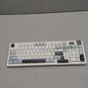 EPOMAKER x Aula F75 Gasket Mechanical Keyboard, 75% Wireless Hot Swappable Gaming Keyboard with Five-Layer Padding&Knob, Bluetooth/2.4GHz/USB-C, RGB (Light Blue, LEOBOG Reaper Switch)