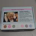 Baby Infants Adjustable Head Support Safety Pillow for Car Seat Baby Soft Neck Body Head Support, U-Shape Children Travel Pillow Cushion Stroller Neck Support for Toddlers,Pink