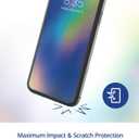 max Protection HD Screen Protection - 2 Pack - Tempered Glass Screen Protector - Made for Apple iPhone 11 Pro, iPhone Xs and iPhone X - Case Friendly (990104696)