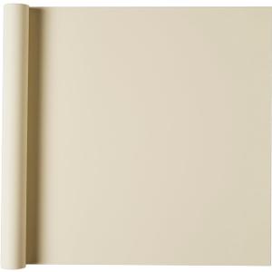 Cream White Wallpaper - 394''x24''- Self-Adhesive, Removable, Waterproof - Solid Color Beige Peel and Stick Contact Paper for Cabinet, Countertop, Desktop, Rental Property, Kitchen, Bedroom