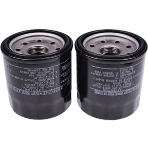 New 2PCS Oil Filter 5GH-13440-00-00 5GH-13440-30-00 Compatible With Yamaha F115 F100 F90 F75 Outboard