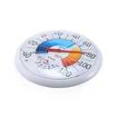 Taylor Wind Chill/Heat Index Thermometer & Hygrometer, Indoor Outdoor Wireless Thermometer with Easy to Read Large Numbers for Patio, Pool, and Indoor Areas, 13.25-inch