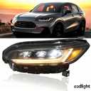 LED DRL Headlight Assembly for 2023 2024 2025 Honda HR-V HRV Driver Left Side 331503W0A02 33150-3W0-A02 Headlamp