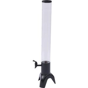 Iced Beverage Dispensers, 3.17 Qt/100oz Beer Giraffe Dispenser with Removable Ice Tube Clear Liquor Tower Dispenser Tubes Mimosa Drink Tower for Parties Bars Pubs Restaurants