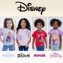 Disney Frozen Princess Anna Birthday Toddler Girls T-Shirt Lavender 5T
