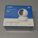 Tapo TP-Link 2K Pan Tilt Security Camera for Baby Monitor, Dog Camera w/Motion Detection, 2-Way Audio Siren, Night Vision, Cloud &SD Card Storage (Up to 256 GB), Works with Alexa & Google Home (C210)