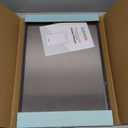 Sumzzz Titanium Cutting Board for Kitchen, Non Toxic 2-in-1 Cutting Board Double Sided Food Grade Pure Titanium, Knife Friendly Easy to Clean Large Size 1510.3