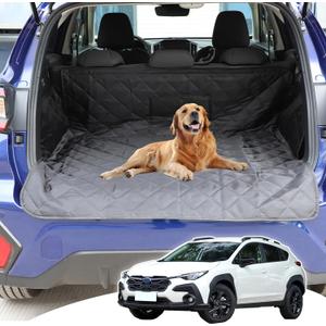 HAPPYHORSE Pet Dog Trunk Cargo Liner Compatible with Subaru Crosstrek 2024 2025Cargo Cover Waterproof and Non-Slip Dog seat Cover Cargo Liner Area Protector Cover (Subaru Crosstrek 2024 2025 (A))