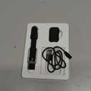 FITVII Slim Fitness Tracker with Blood Oxygen, Blood Pressure, 24/7 Heart Rate and Sleep Tracking, IP68 Waterproof Activity Trackers and Smart Watches with Step Tracker, Pedometer for Women Kids (Black)