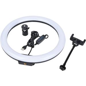 12 Inch LED Light, 3200K-5600K USB 12W with Ball Head Phone Clip for Makeup Live Stream and YouTube Video Production, LED Lamp