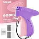 Stitch Gun for Clothes - Handheld Stitch Gun Quick Clothing Fixer - Tagging Gun - Includes 6 Needle, 1000 Black Fasteners & 1000 White Fasteners