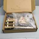 Bird Playground Natural Wooden Bird Stand Features Removable Tray, Feeding Cup, Bird Swing, Chew Toy, And Other Cage Accessories.Suitable for Most Parrots, Including Long-Tailed Parrots and Budgerigars