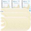 60PCS Ostomy Barrier Strips Medical Grade Hydrocolloid Skin Barrier Tape for Colostomy, Ileostomy, Urostomy Bags Elastic Ostomy Rings Stoma Supplies Accessories