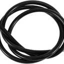 JoyTube Black Food Grade Silicone Tubing 3/16" ID x 5/16" OD 6.6 Feet High Temp Pure Hose Tube for Pump Transfer