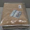 Turquoize Couch Cover for Dogs Washable Non-Slip Couch Covers for 3 Cushion Couch Sofa Pet Friendly Quilted Thick Chenille Sofa Slipcover Furniture Protector Covers for Pet, 36 x 82Inch, Khaki