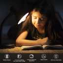 Emotionlite Rechargeable Emergency Light Bulb, 1800mAh Battery Backup for Home Power Failure, Outage Emergency Reading Lighting Camping Hurricane, 3 Brightness Dimmable, Warm White, E26 Base, 3 Pack