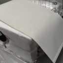 24 inch Vintage Ceramic Table Lamp with 5FT Cord - Single Farmhouse Rustic Bedside Lamp with Natural Textured Finish, Nightstand Lamps for Living Room, Bedroom, End Table Beige