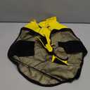 Mile High Life Dog Raincoat, Adjustable Waterproof Reflective Rain Jacket for Small Medium Large Dogs, Lightweight Breathable Pet Rain Coat with Leash Hole(Yellow,S Chest 22-25")