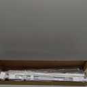 LazBlinds No Drill Blinds for Indoor Windows, Cordless 1" Vinyl Mini Blinds, Privacy S-Curve Blinds for Windows, Room Darkening Horizontal Window Blinds and Shades for Home, 22" W x 36" H, White