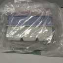 Excnorm Silicone Ice Cube Trays 3 Pack - Large Size Silicone Ice Cube Molds with Leak Proof Removable Lid Square Ice Cube Tray And BPA Free for Cocktail,Whiskey, Stackable Flexible Ice (Blue Pink Green)