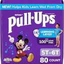 Pull Ups 80 count Diapers 5T-6T