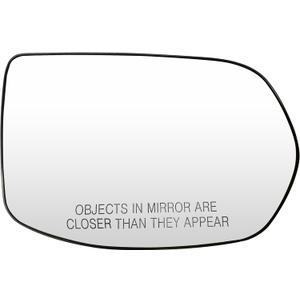 SCITOO Side View Mirror Glass Passenger Right Side Fit For 2007-2011 For HONDA CR-V W/O HEATED Chrome Convex Replacement Exterior Mirror Glass