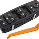 Power Window Switch.11 Metal Pins.Fits for 2014-2018 Jeep Grand Cherokee.68184803AC.Driver Side Control Door vidrios Master Switch.